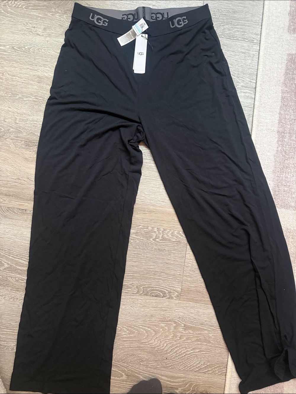 UGG Men's Black Athletic Lounge Joggers